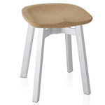 SU Stool - Clear Anodized Aluminum / Cork