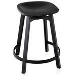 SU Bar/ Counter Stool - Black Anodized Aluminum / Black