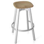 SU Bar/ Counter Stool - Clear Anodized Aluminum / Cork