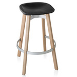 SU Bar/ Counter Stool - Oak / Black