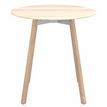 SU Round Cafe Table - Oak / Accoya Wood
