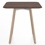 SU Square Cafe Table - Oak / Walnut Plywood
