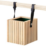 GrowON Wall Plant Box - Natural Ash