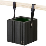 GrowON Wall Plant Box - Black Ash