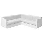 Ulm Modular Outdoor Sectional - White / Nautical White