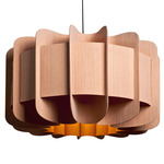 Clarissa Pendant - Black / Beech/ Beech