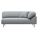 Collar Open End Sofa - Black / Cyber 1101