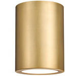 Harley Cylinder Ceiling Light - Rubbed Brass