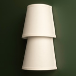 Linden 2 Wall Sconce - Brass / Cream