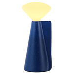 Mantle Portable Lamp - Cobalt / White