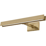 Bau Picture Light - Natural Brass