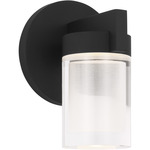 Esfera Small Wall Sconce - Nightshade Black / Crystal