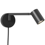 Ascoli Swing Arm Plug-In Reading Light - Matte Black