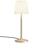 Ella Table Lamp - Light Bronze / White