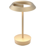 Halo Portable Table Lamp - Light Bronze
