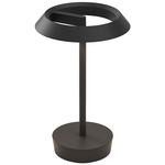 Halo Portable Table Lamp - Matte Black
