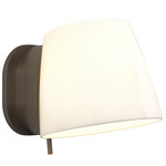 Imari Wall Sconce - Bronze / White