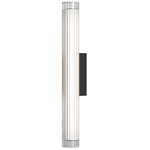 IO Bathroom Vanity Light - Matte Black / Clear / White