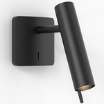 Leda Adjustable Wall Light - Matte Black