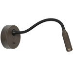 Lucca Surface Mount Reading Light - Bronze