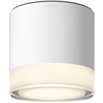 Ottawa Downlight Ceiling Light - Matte White / Clear