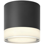 Ottawa Downlight Ceiling Light - Matte Black / Clear