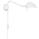 Serge Plug-In Reading Light - Matte White