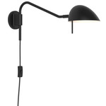 Serge Plug-In Reading Light - Matte Black