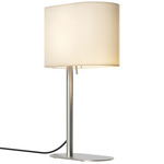 Venn Table Lamp - Matt Nickel / Putty