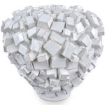 Sugar Cube Vase - White