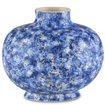 Nixos Vase - Blue / White