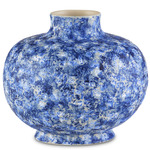 Nixos Vase - Blue / White