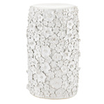 Jessamine Accent Table - White