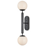 Barbican Wall Sconce - Oil Rubbed Bronze / White