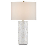 Meraki Table Lamp - Pearl / Off White