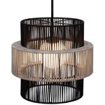 Aden Outdoor Pendant - Black / Gray