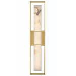 Blakley Indoor / Outdoor Wall Sconce - Gold / White