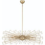 Dendelio Oval Chandelier - Gold