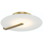 Nuvola Ceiling / Wall Light - Gold / White