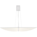 Seraph Linear Chandelier - White