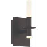 Torna Wall Sconce - Black / Frosted