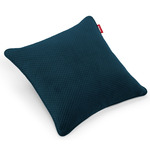 Square Recycled Royal Velvet Pillow - Deep Sea