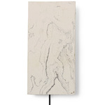 Argilla Plug-In Wall Light - Marbled White