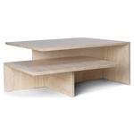 Distinct Grande Duo Table - Travertine