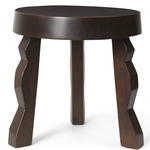 Faye Stool - Dark Brown