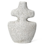 Yara Candle Holder - Grey Pumice