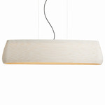 Drop Scraplights Linear Pendant - White / White