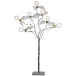 Birdies Busch Table Lamp - Silver / White
