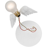 Lucellino Wall / Ceiling Light - White