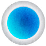 Moodmoon Round Plug-In Wall Light - White / White